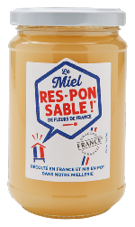 Le Miel Responsable - Miel de Fleurs de France - 400g