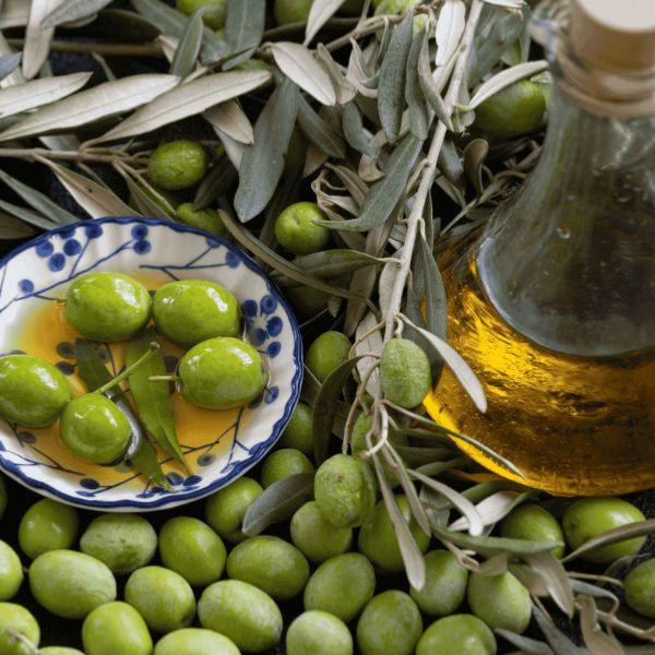 huile et olives