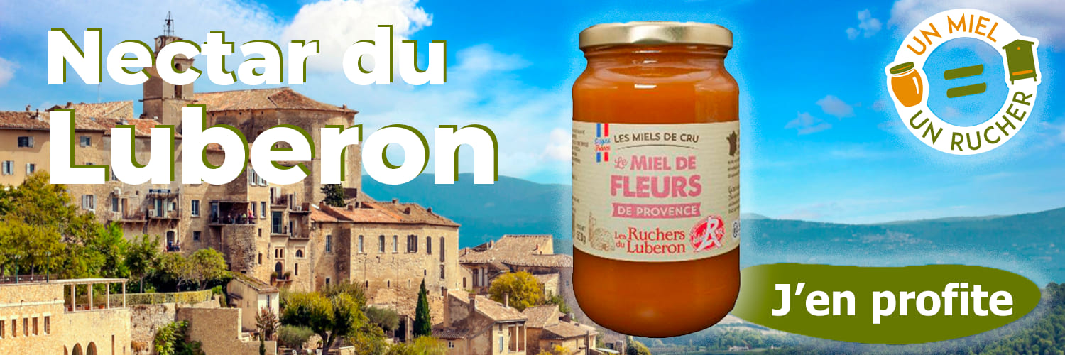 miel de fleurs de provence du luberon
